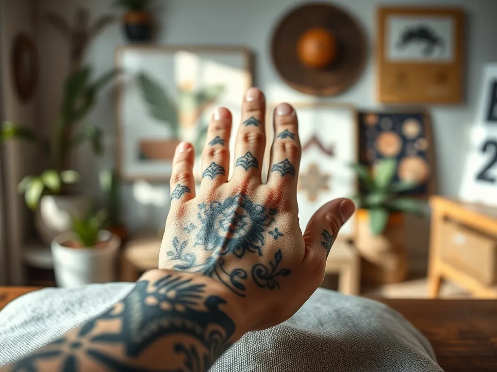 Tatuaże na dłoni: dlaczego warto je mieć i jak je pielęgnować?