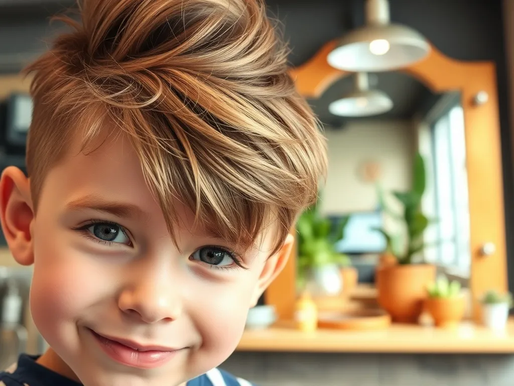 Fryzura dla chłopca: modne inspiracje na każdą okazję