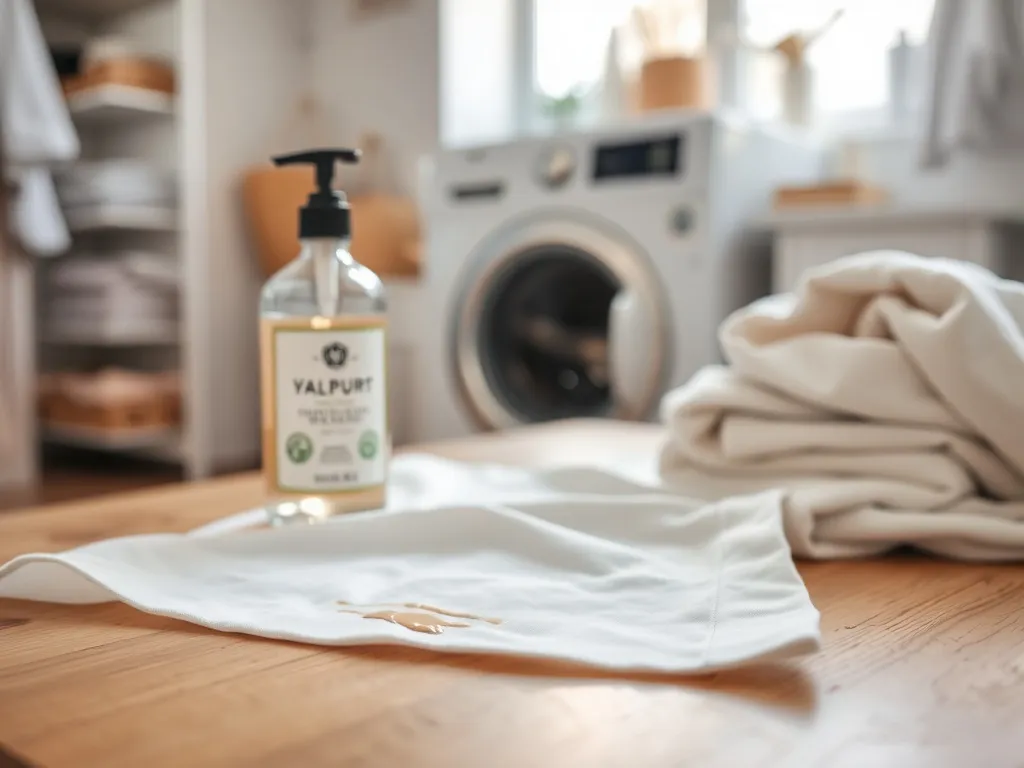 Czym zmyć podkład z ubrań?
