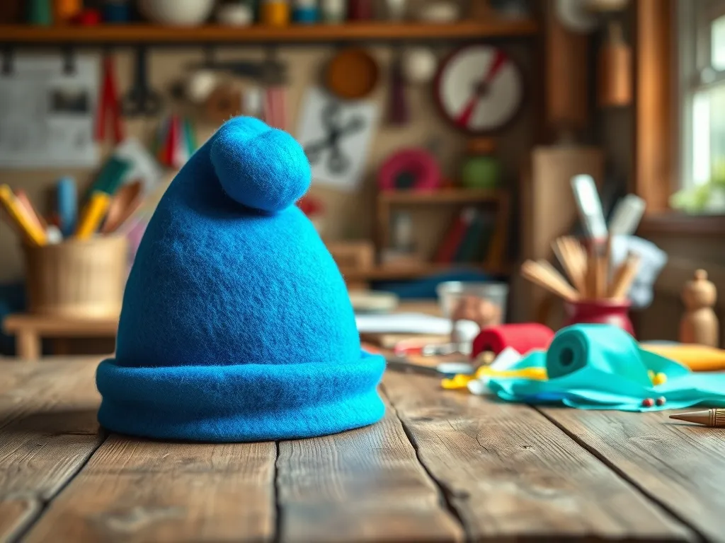Czapka smerfa: jak zrobić ją samodzielnie w kilku prostych krokach