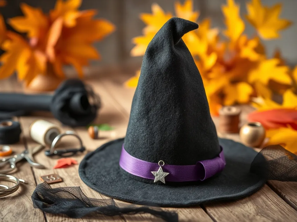 Jak zrobić kapelusz czarownicy? Przewodnik krok po kroku na Halloween